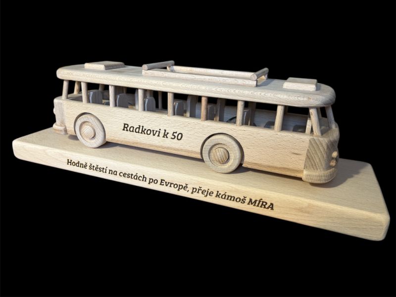 Darček 50 narodeninám vodič autobusu